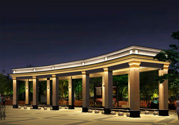 南充北湖公園對(duì)合作的四川亮化工程評(píng)語